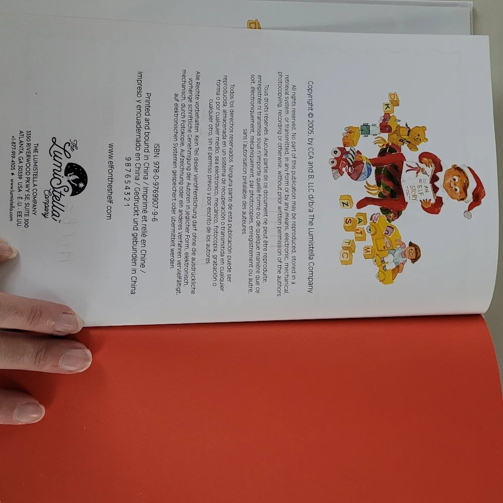 The Elf In The Shelf book by Aebersold & Bell illustrated by Coe Steinwart 2005 - Picture 5 of 8